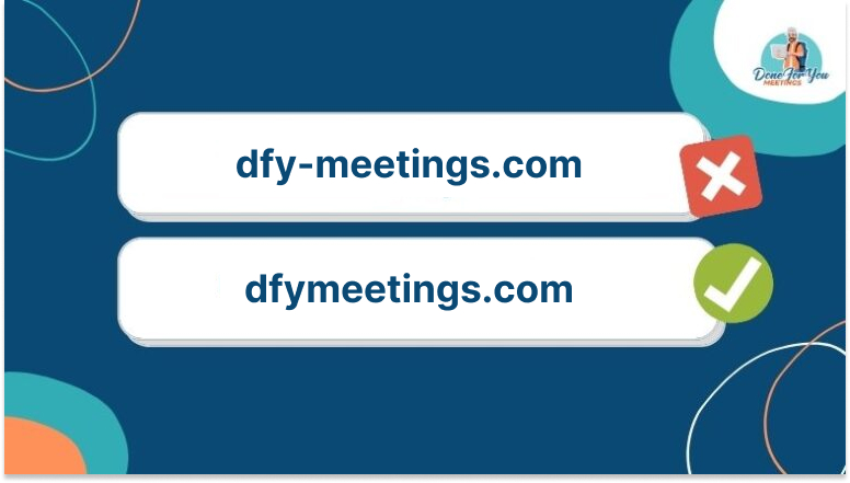 An example of a good domain and a bad domain.